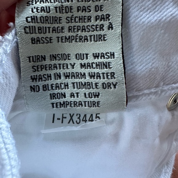 Foxy Jeans White Joy Skinny Jeans Sz 18 - Picture 11 of 12